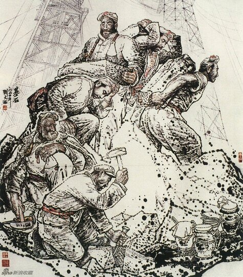 基石 100cm×68cm 1994年